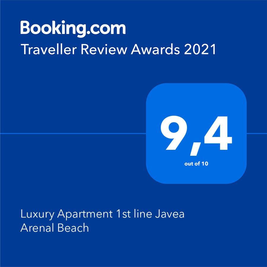 Luxury Apartment 1St Line Javea Arenal Beach المظهر الخارجي الصورة